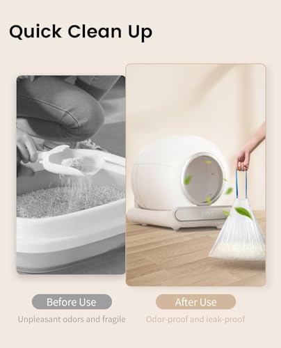 Litter Waste Bags for Self-Cleaning Litter Boxes (3 Rolls): image 5