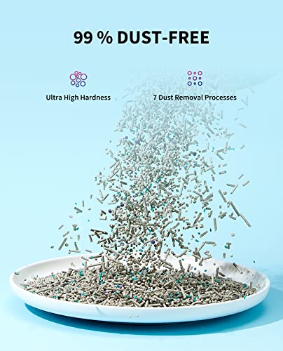 PETKIT 5-in-1 Mixed Tofu Clumping Cat Litter (14L, 2 Packs): image 4