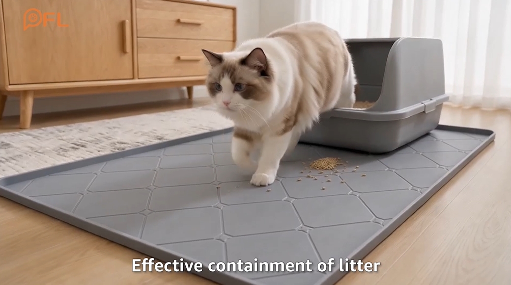 Large Silicone Cat Litter Mat (86 x 56 cm): image 8