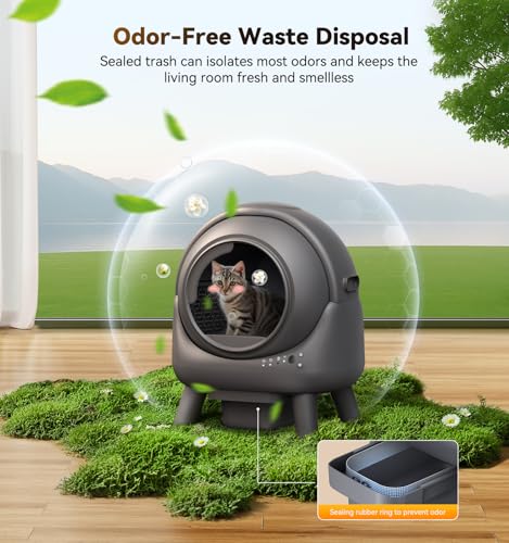 FEELNEEDY 65L Self-Cleaning Cat Litter Box: image 4