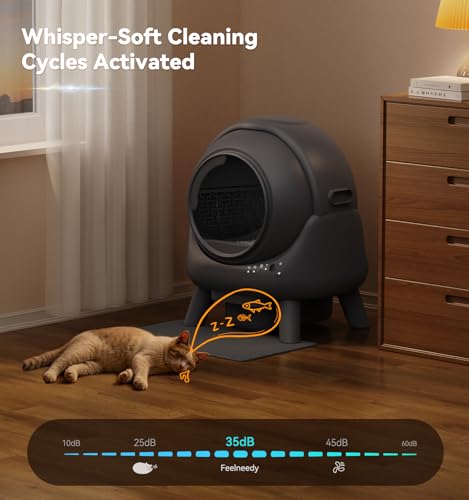 FEELNEEDY 65L Self-Cleaning Cat Litter Box: image 7