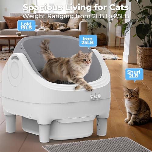 KITPLUS Automatic Self-Cleaning Cat Litter Box: image 5