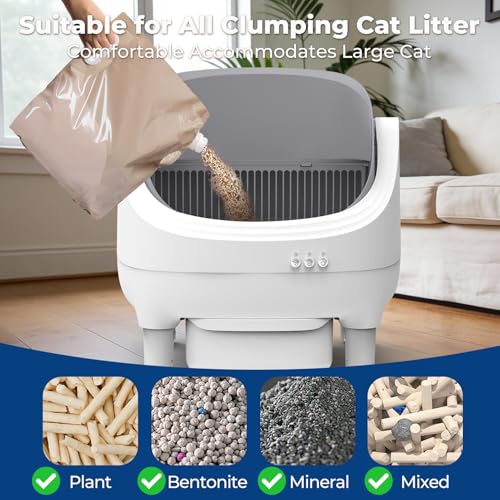 KITPLUS Automatic Self-Cleaning Cat Litter Box: image 8