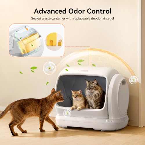 MeoWant XXXL 106L Self-Cleaning Cat Litter Box: image 6