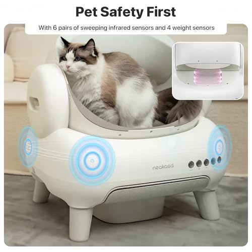 Neakasa M1 Plus Lite Open-Top Self-Cleaning Cat Litter Box: image 7