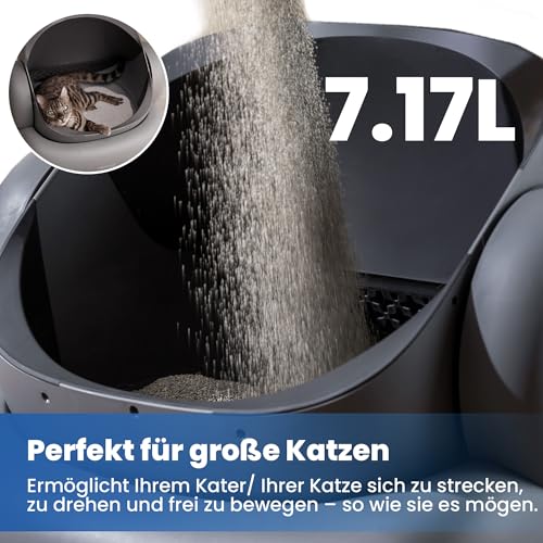 Neakasa M1 Plus Open-Top Self-Cleaning Cat Litter Box: image 7