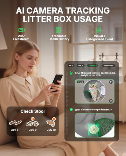PETKIT PUROBOT MAX PRO 2 Self-Cleaning Litter Box with AI Camera: image 4