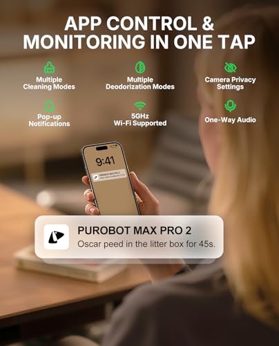 PETKIT PUROBOT MAX PRO 2 Self-Cleaning Litter Box with AI Camera: image 6
