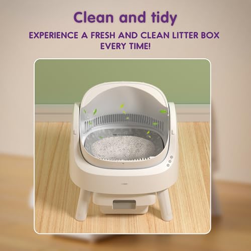 PetPivot Open-Top Self-Cleaning Cat Litter Box: image 4