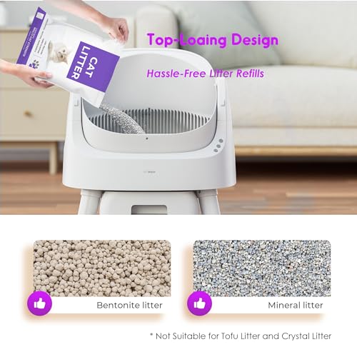 PetPivot Open-Top Self-Cleaning Cat Litter Box: image 7