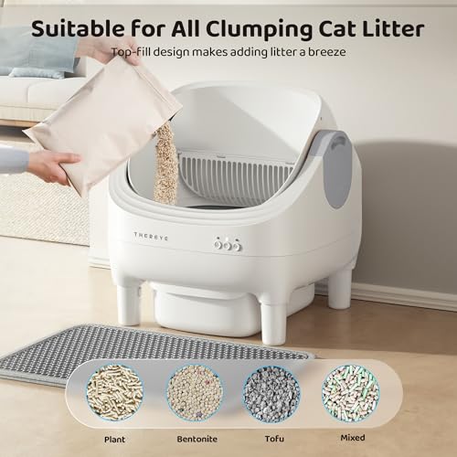 Thereye 10L Automatic Self-Cleaning Cat Litter Box: image 7